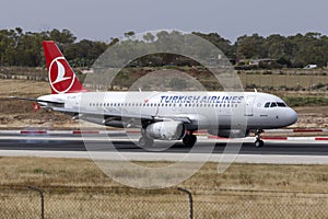 Turkish airlines arriving from Istanbul