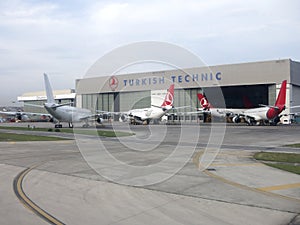 Turkish Airlines Technic hangar