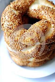 Turkish Bagels (Simit)