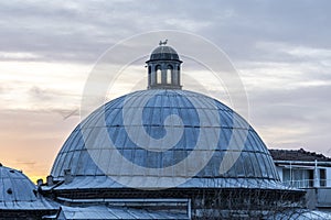 Turkish Bath Dome in Suleymaniye, Istanbul, Turkiye.