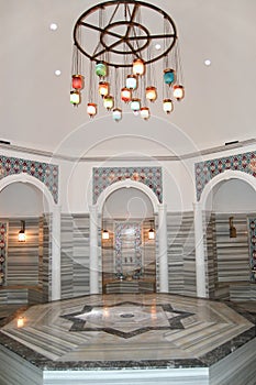 Turkish bath (Hamam) at hotel's spa photo