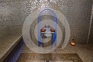 Turkish bath or Hamam at spa area