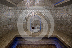 Turkish bath or Hamam at spa area