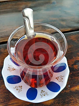 Turkish black tea photo