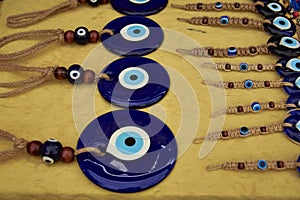 the Turkish blue eye - evil eye photo