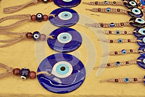 the Turkish blue eye - evil eye photo