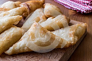 Turkish Borek with cheese / Peynirli Muska Boregi.