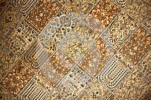 Turkish carpet pattern