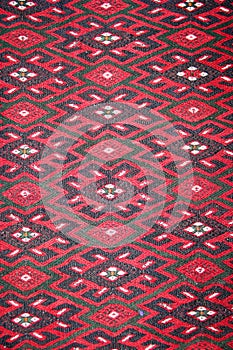 Turkish carpet pattern
