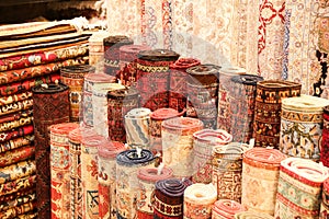 Turkish Carpets in Grand Bazaar