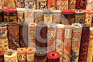 Turkish Carpets in Grand Bazaar