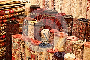Turkish Carpets in Grand Bazaar