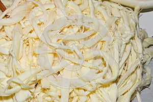 Turkish cheese: full-fat beyaz peynir,yellow kaÅŸar peynir, cecil, topi, burgu peynir, bazaar