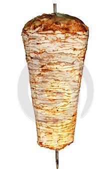 Turkish chicken doner kebab