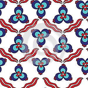 Turkish chintamani pattern