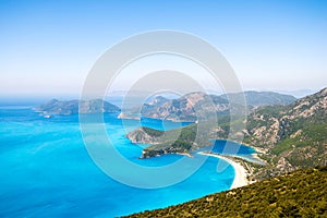 Turkish coast. Holidays in Turkey. Oludeniz