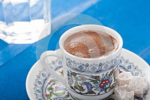 Turkish Coffe Serving