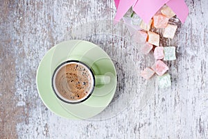 Turkish coffee and Turkish delight