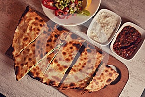 Turkish cuisine Pide ekmek flatbreads grilled