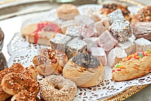 Turkish delight dessert