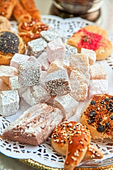 Turkish delight dessert