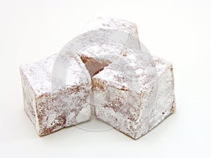 Turkish delight (lokum) confection