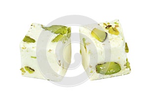 Turkish delight with pistachio nuts