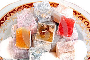 Turkish Delight plate