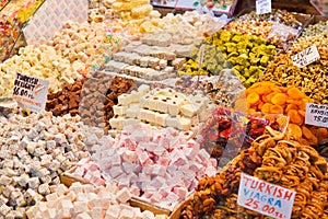 Turkish delight sweets