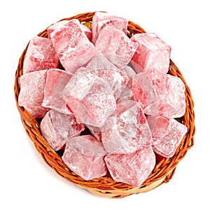 Turkish delights isolated