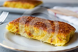 Turkish Dessert Baked Cheese halva / Peynir Helvasi