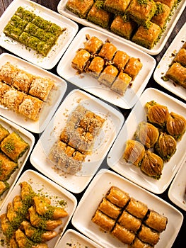 Turkish dessert baklava