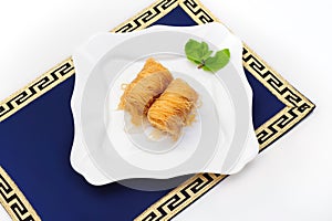 Turkish dessert baklava, also well known as middle east sweets.