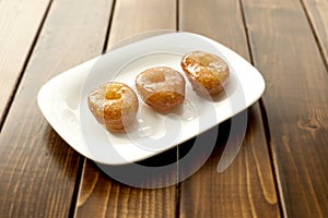 Turkish dessert Lokma