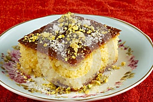 Turkish dessert Revani