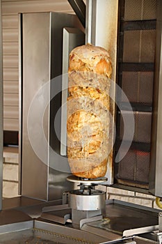 Turkish famous meal, donner stock photo stock photo