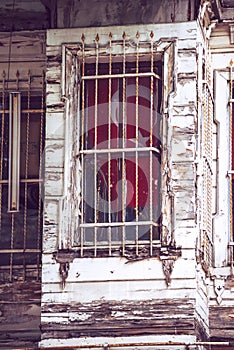 Turkish Flag Hung from Istanbul Apartment Window