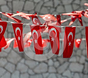 Turkish Flags Decoration