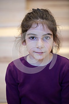 Turkish Girl Portrait photo