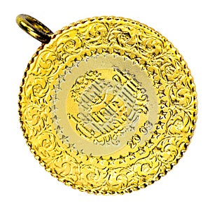 Turkish Gold coin necklace