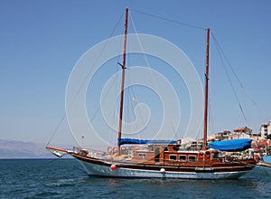 Turkish gulet boat Turkey