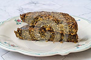 Turkish Karadeniz Food Anchovy Bread / Hamsi Ekmek / Hamsikoli with Cornflour
