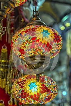 Turkish Lamps at Grand Bazaar.
