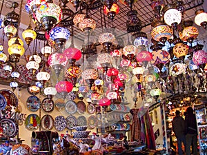 Turkish lamps shop