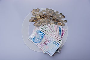 Turečtina líra mince a bankovky strana podľa strana 