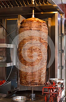 Turkish meat doner kebab