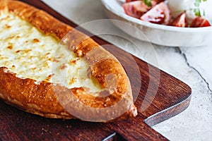 Turkish pide with cheese - Kasarli Pide