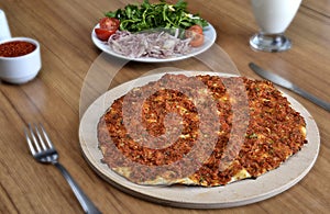 Turkish pizza