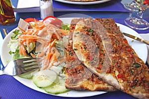 Turkish pizza