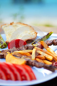 Turkish Shish kebab